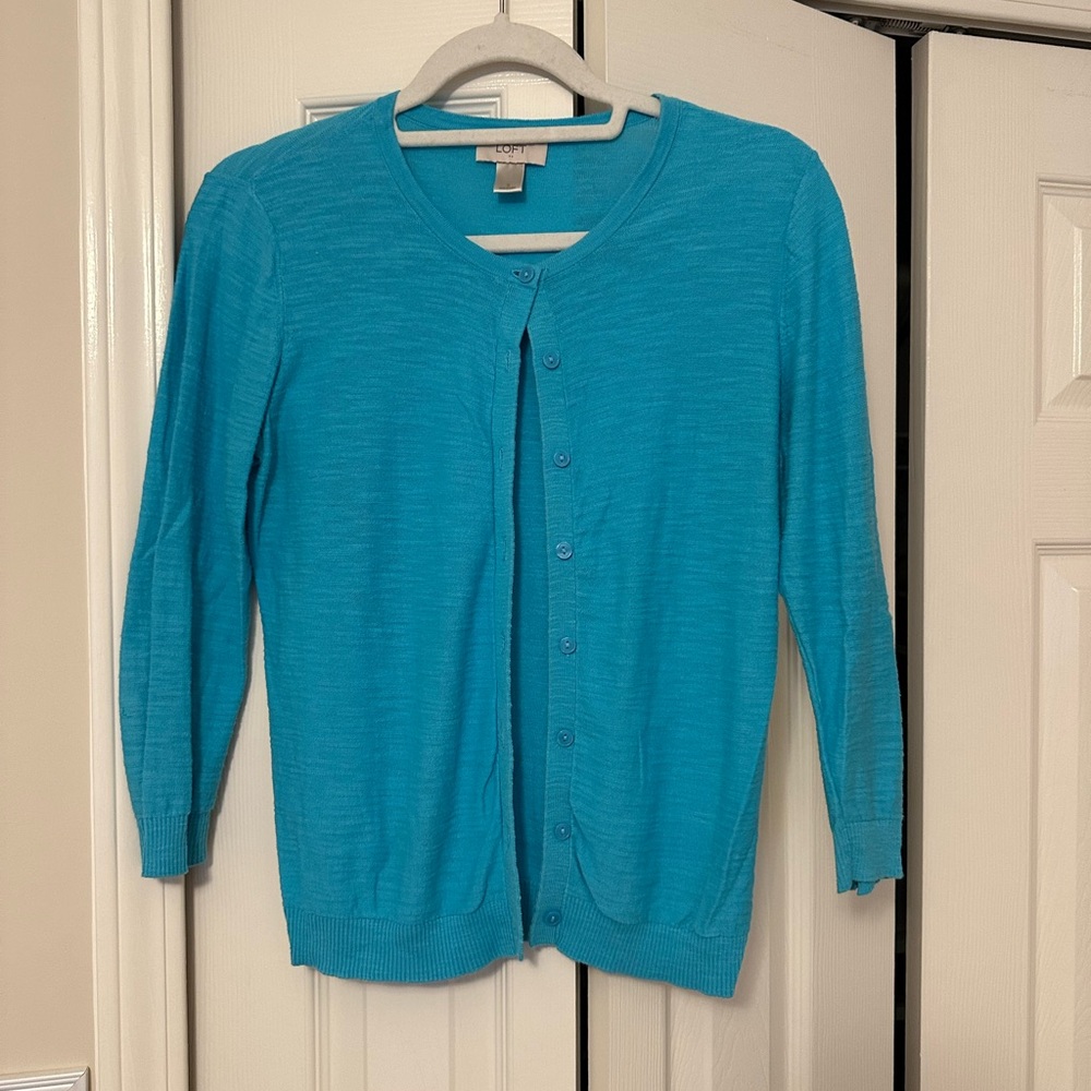 LOFT cardigan Knit Sweater